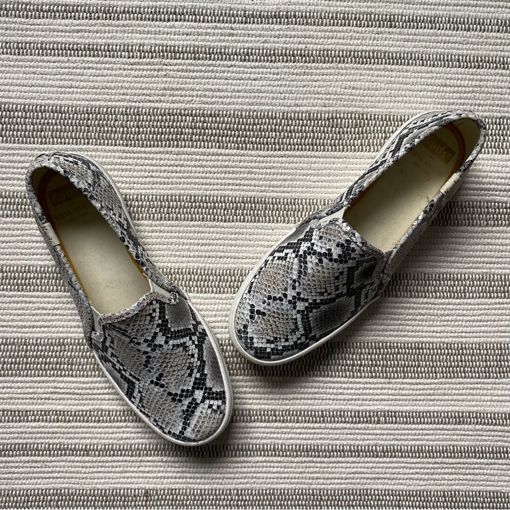 Keds x Kate Spade Snakeskin Sneakers